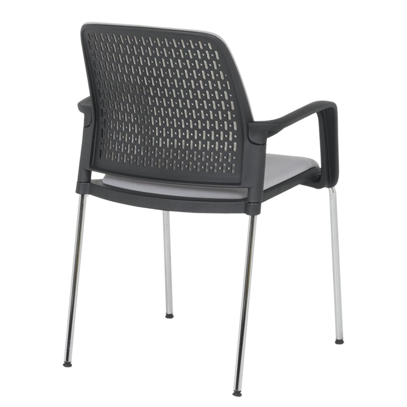 Посетителски стол Carmen 1138 CH светлосив